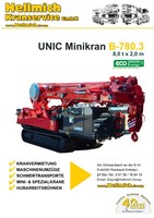 UNIC Minikran B-780.3